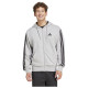 Adidas Ανδρική ζακέτα Essentials 3-Stripes French Terry Full-Zip Hoodie